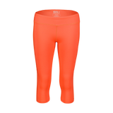 3/4 sports leggings women's - DROPS orange
