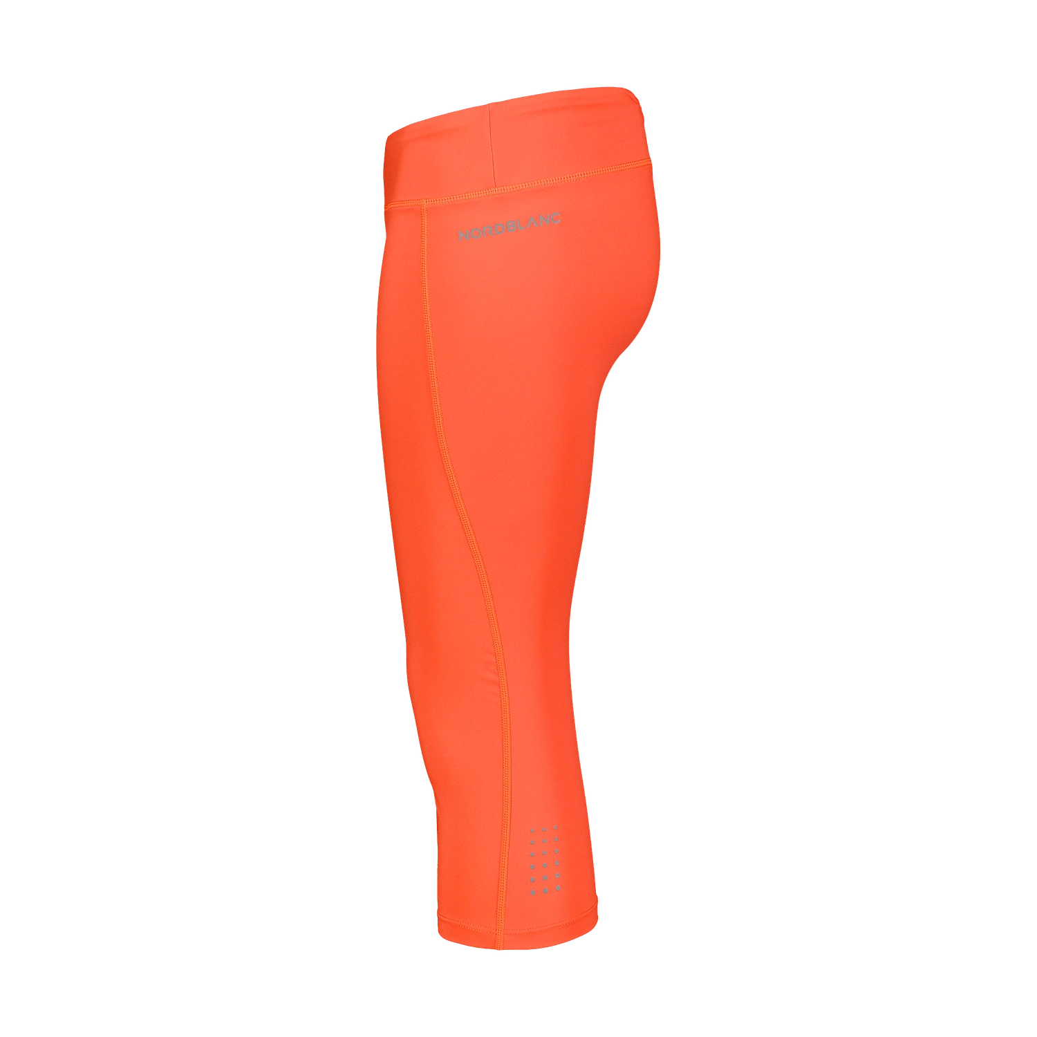 3/4 sports leggings women's - DROPS orange-4