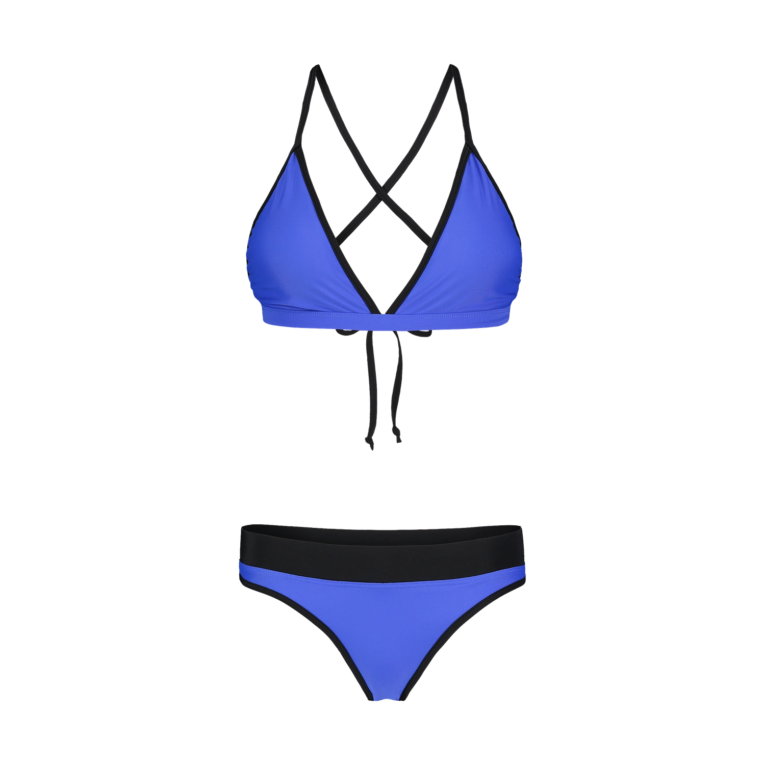 Bikinihose Damen - JOYOUS blau-3