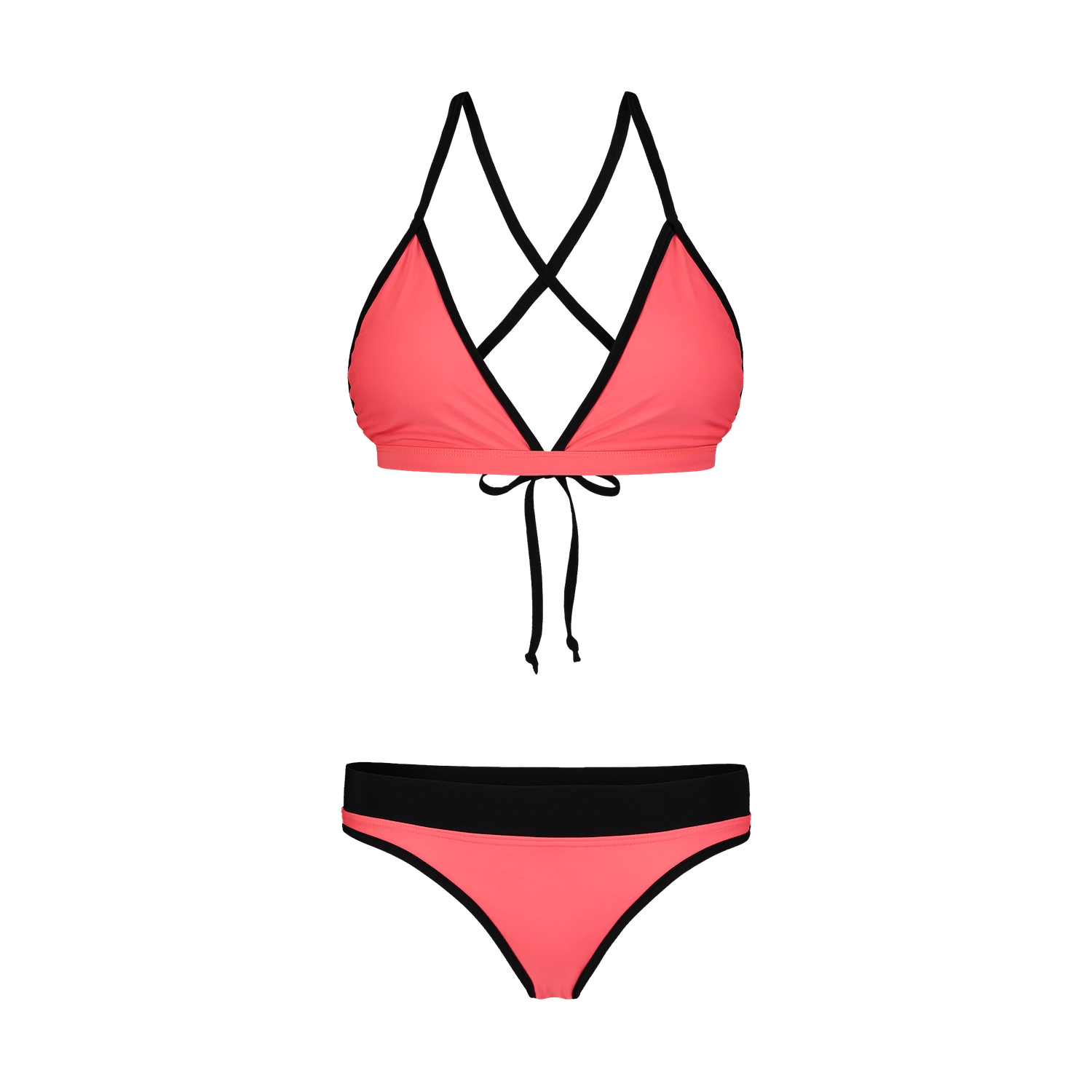 Bikinihose Damen - JOYOUS orange-3