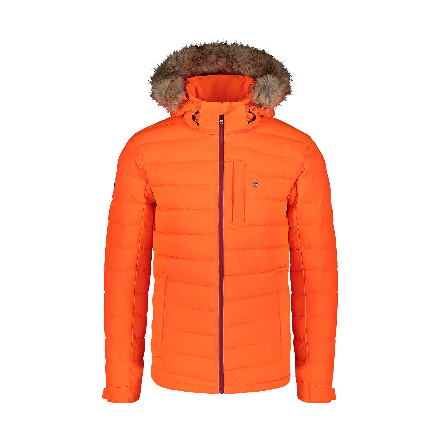 Winterjacke Herren - STATIC orange