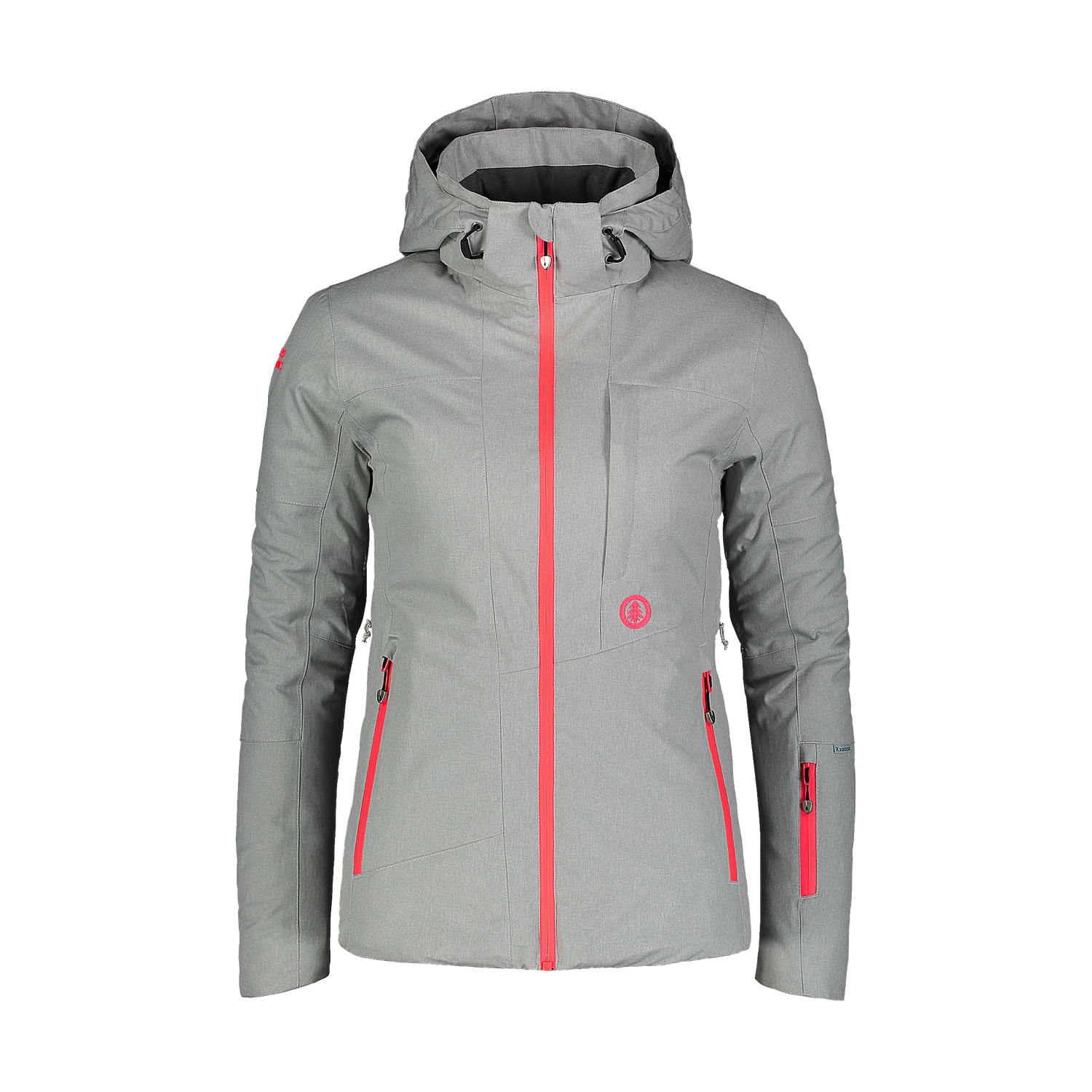 Skijacke Damen - HARSH grau