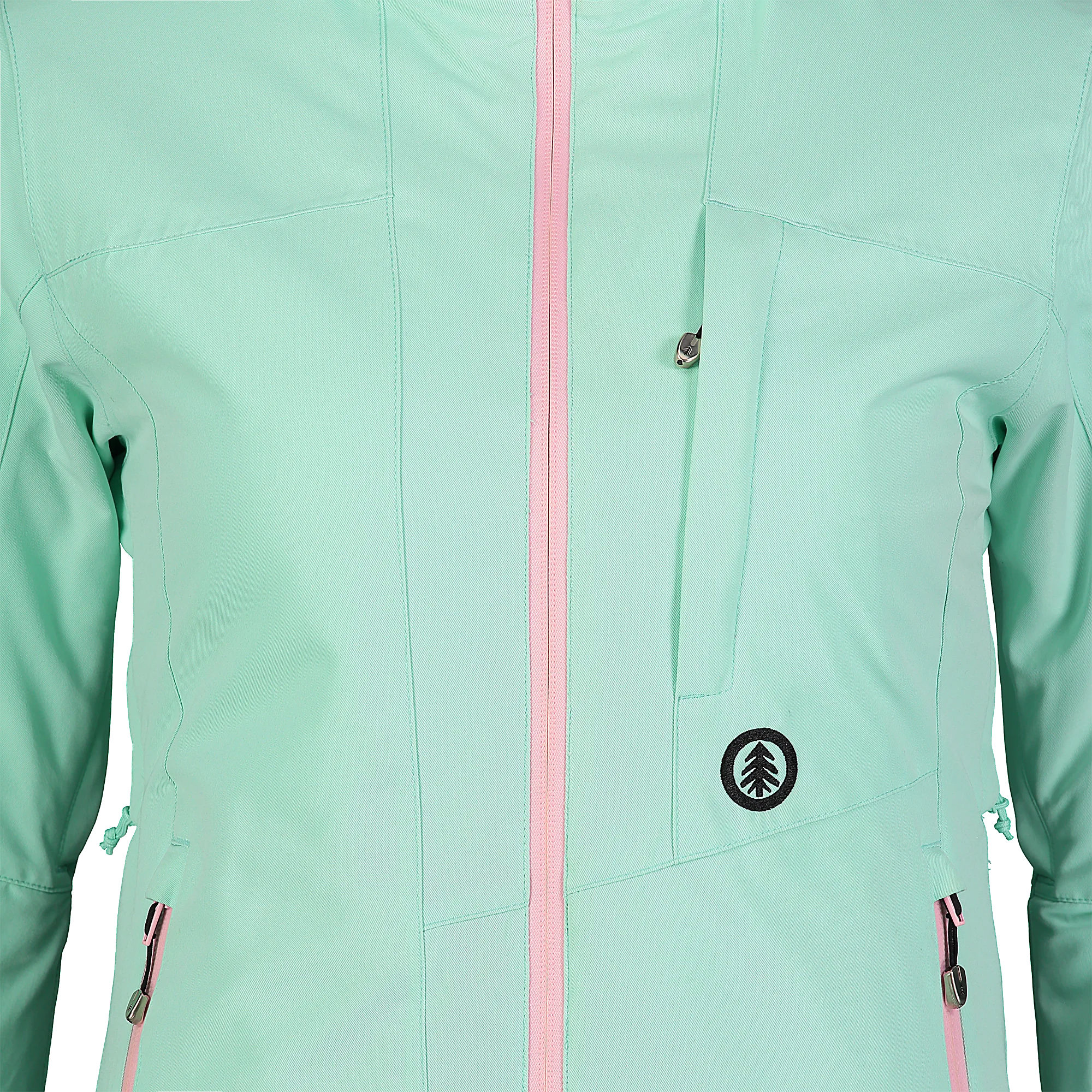 Ski jacket women's - HARSH green-7