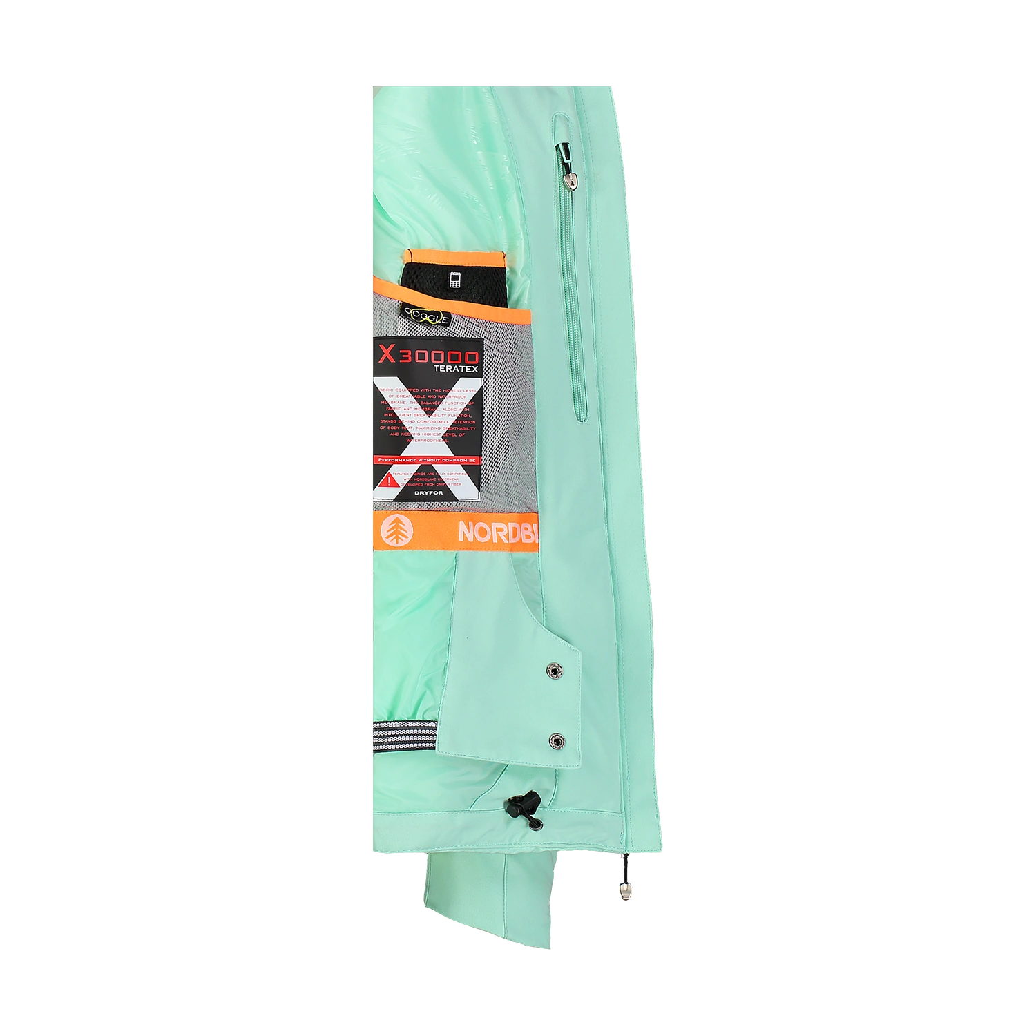 Ski jacket women's - HARSH green-8