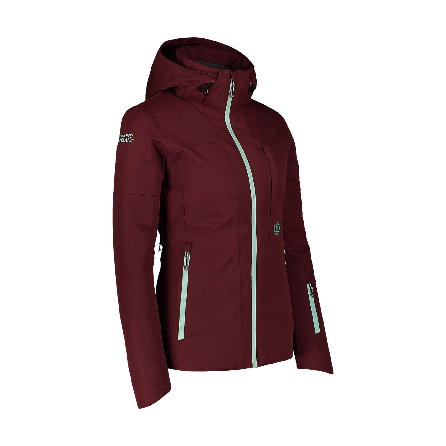 Skijacke Damen - HARSH weinrot-2