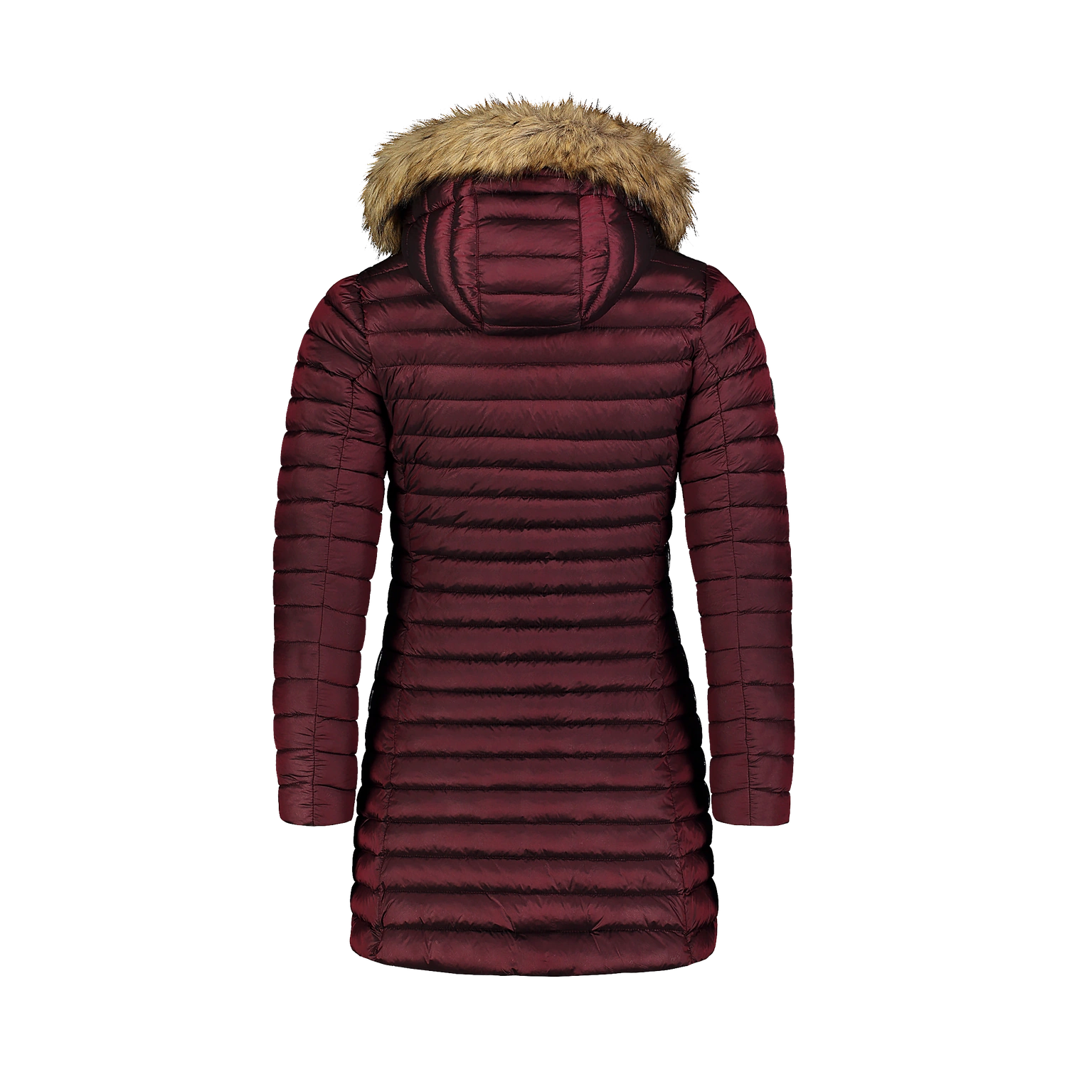 Zimska parka ženska - TEDDYBEAR tamno crvena-5
