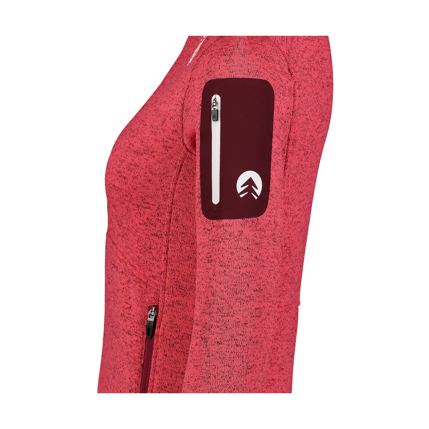 Sweater fleece women's - GIFTED pink-4