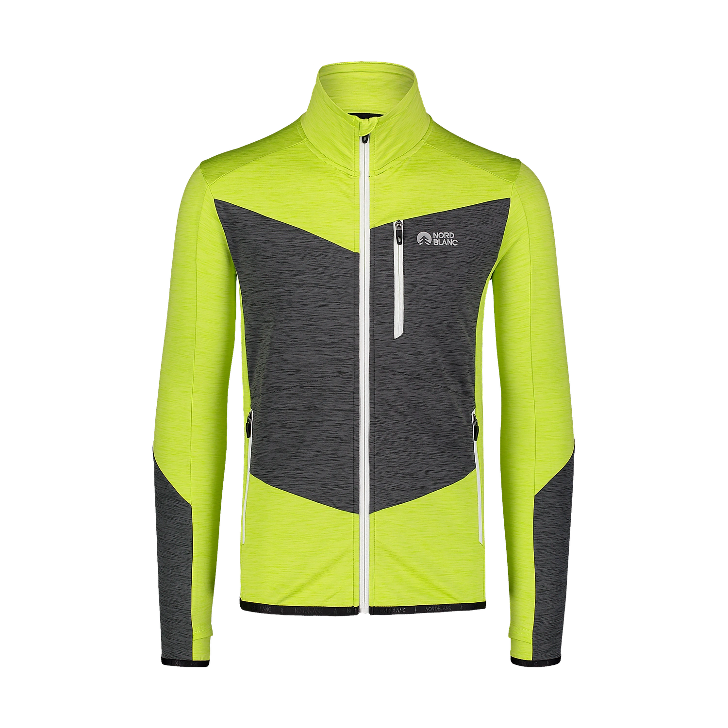 Power fleece jacket men's - MISSION green-1