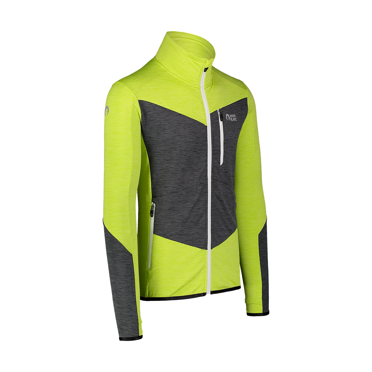 Power fleece jacket men's - MISSION green-2