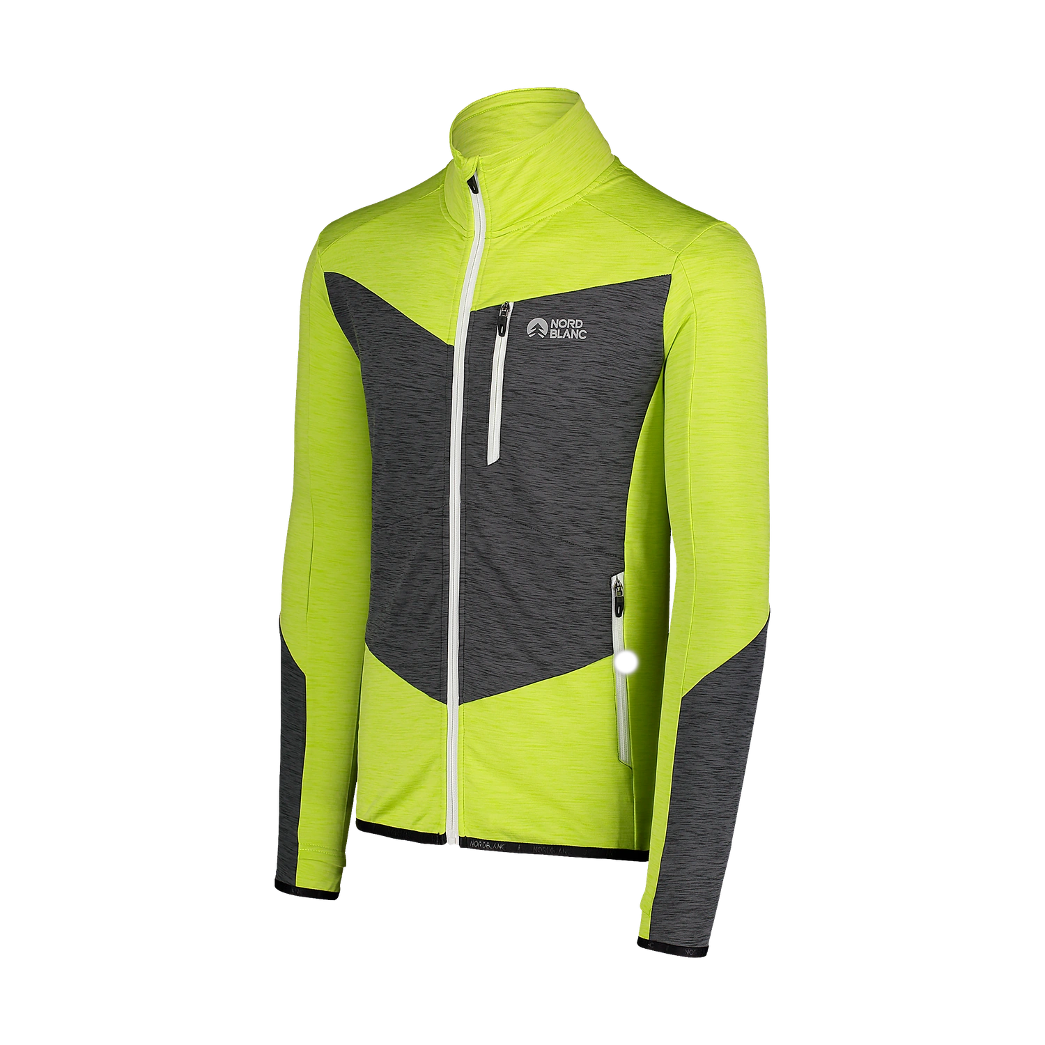 Power fleece jacket men's - MISSION green-3