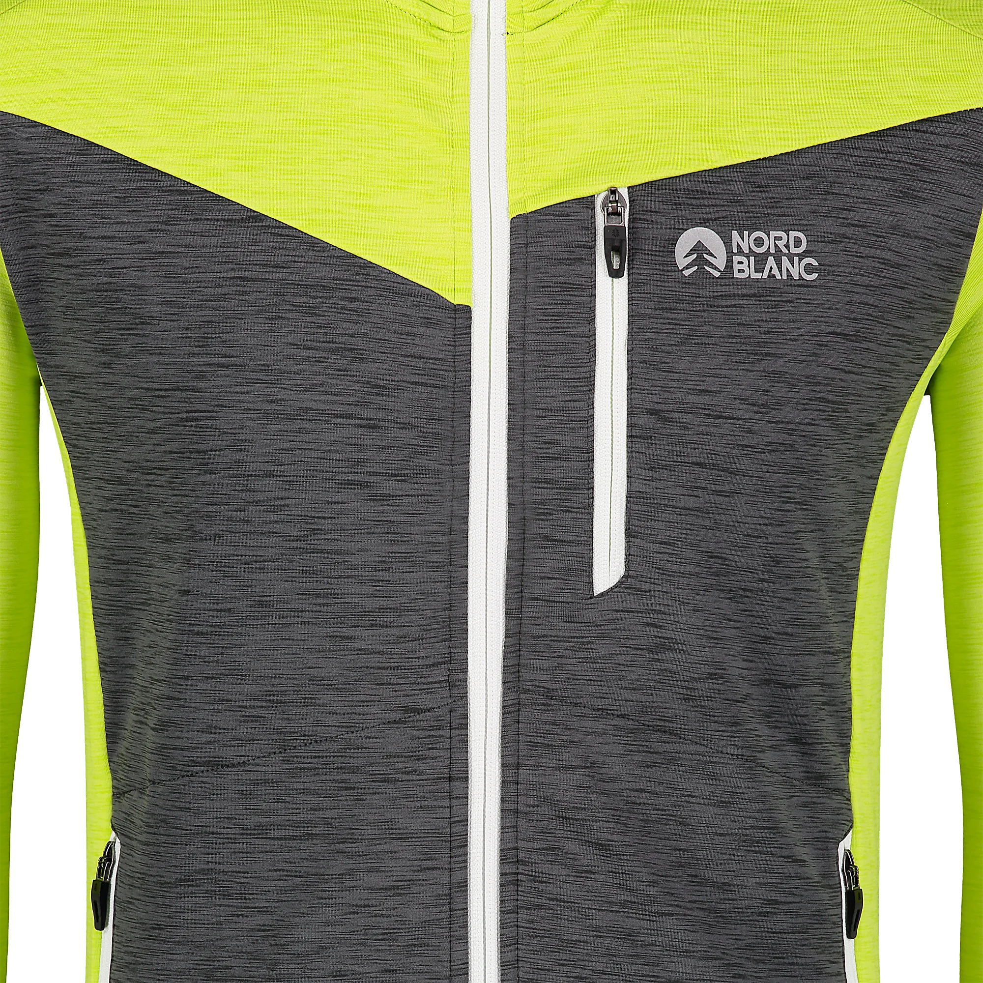 Power fleece jacket men's - MISSION green-6