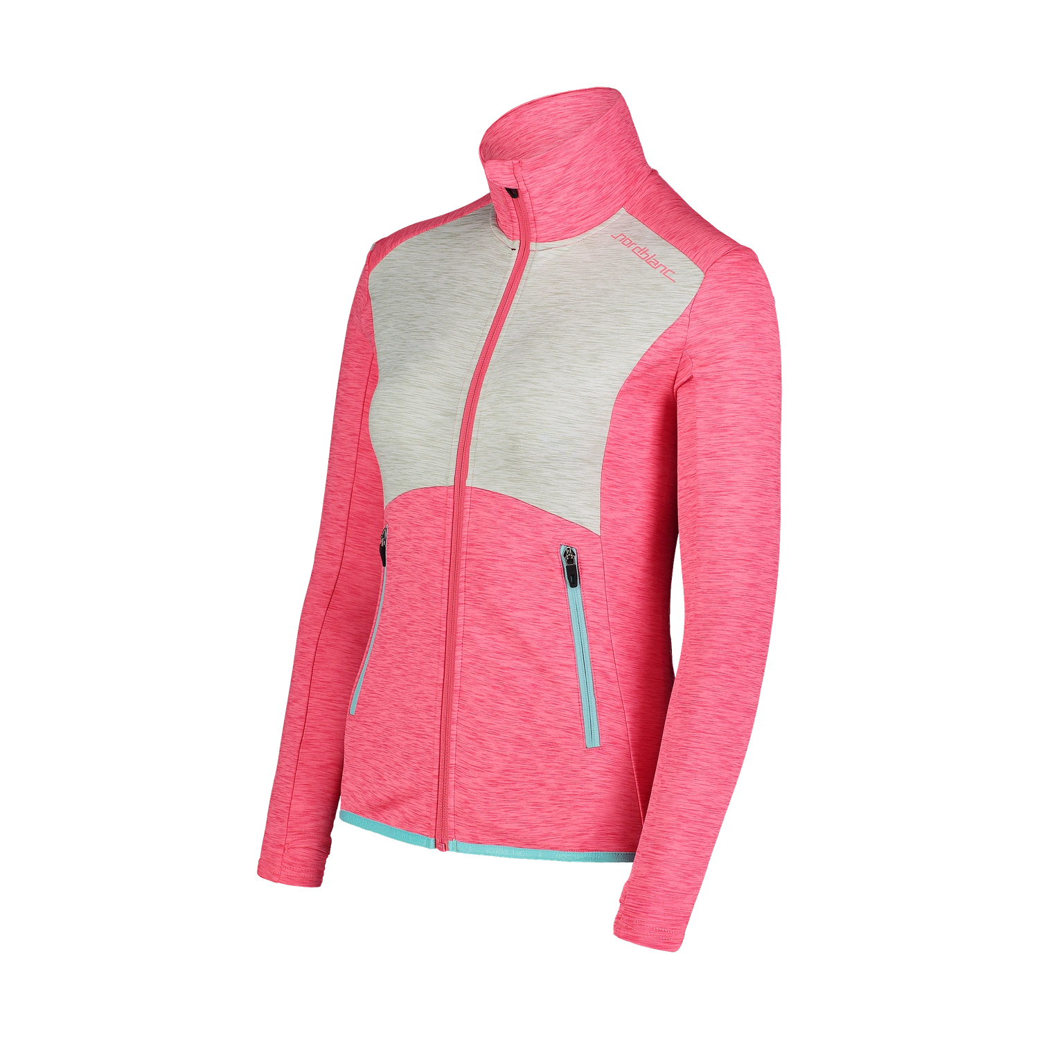 Hanorac din powerfleece pentru femei - SUITABLE roz-3