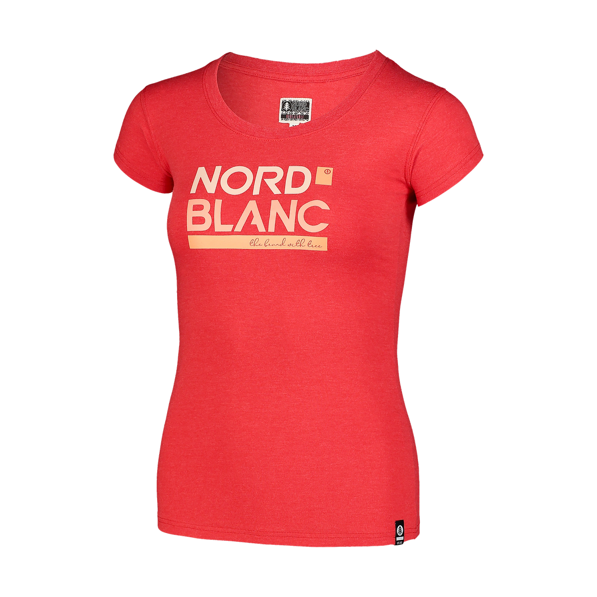 Elastic t-shirt women's - YNUD red-2