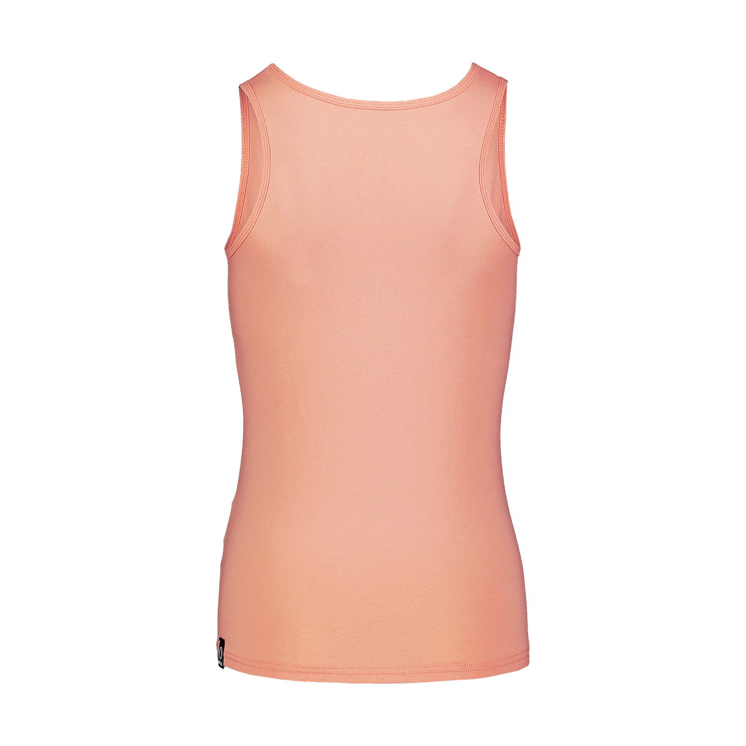 Bombažna majica brez rokavo ženska - MINIMALIST oranžna-2