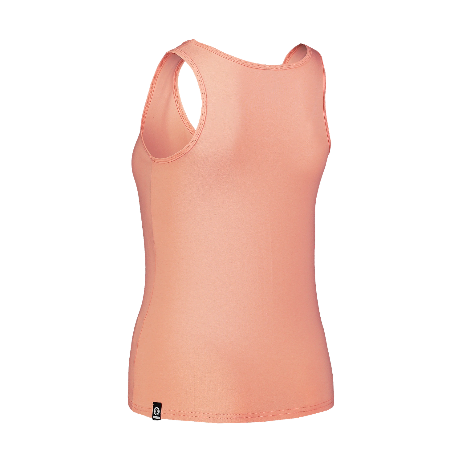 Bombažna majica brez rokavo ženska - MINIMALIST oranžna-3