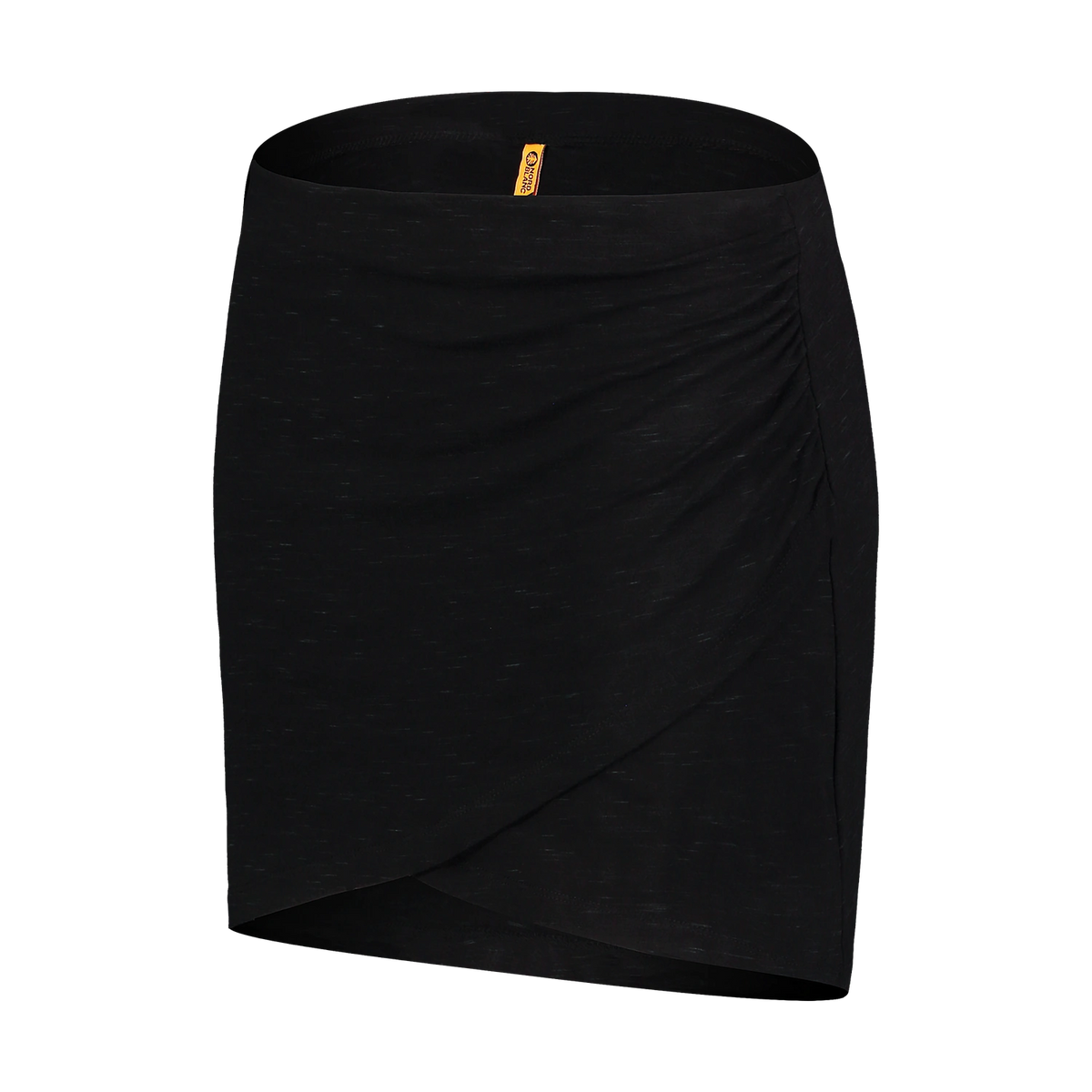 Cotton skirt women's - ASYMMETRIC black – image 3