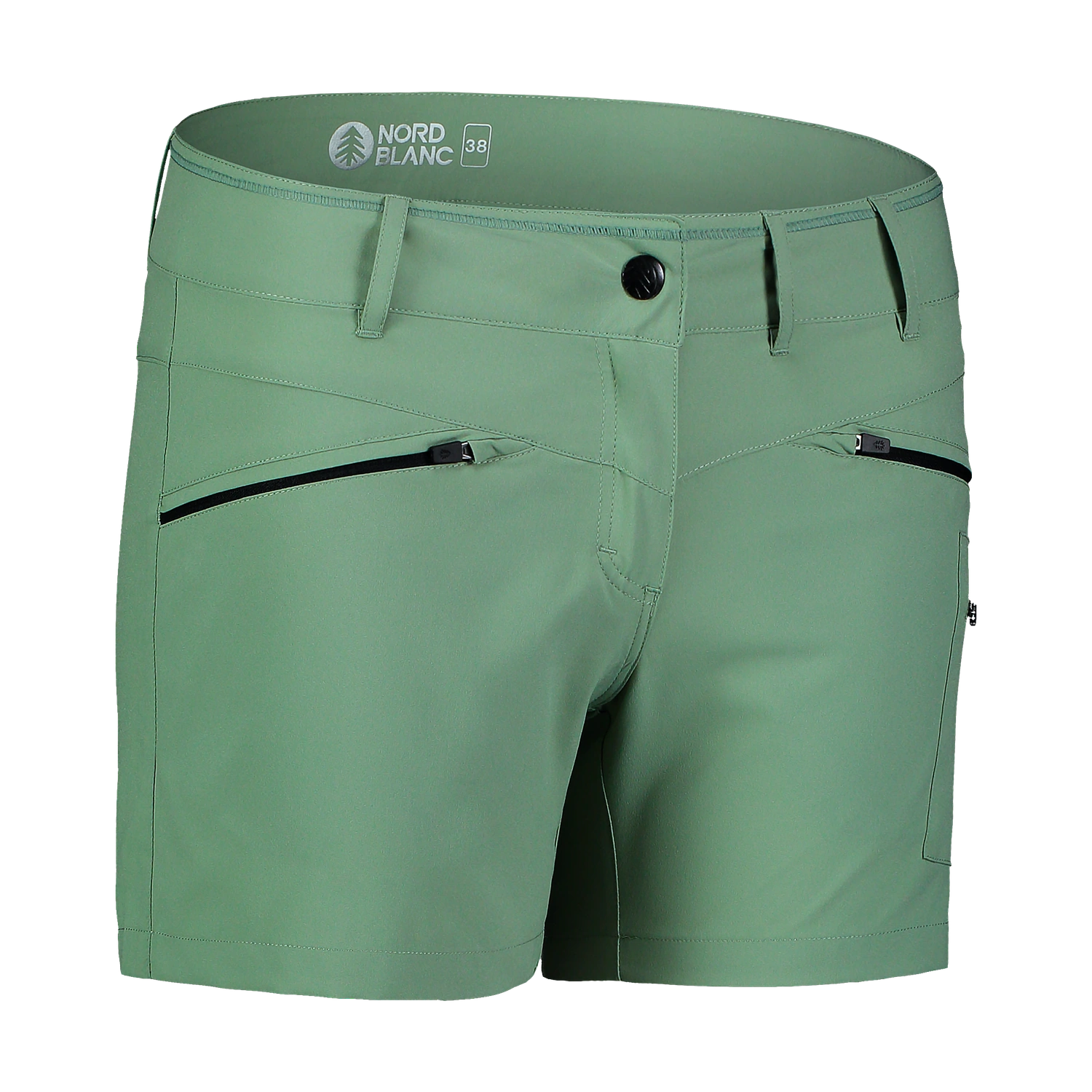 Light outdoor shorts women's - SIMPLICITY green-2