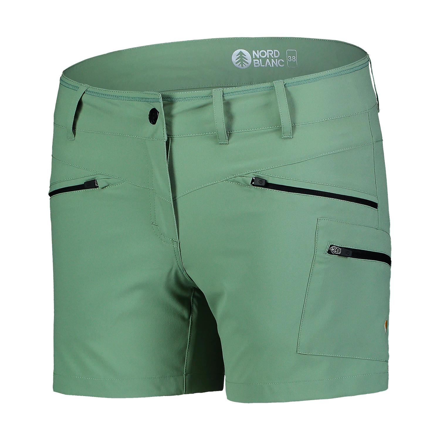 Light outdoor shorts women's - SIMPLICITY green-3