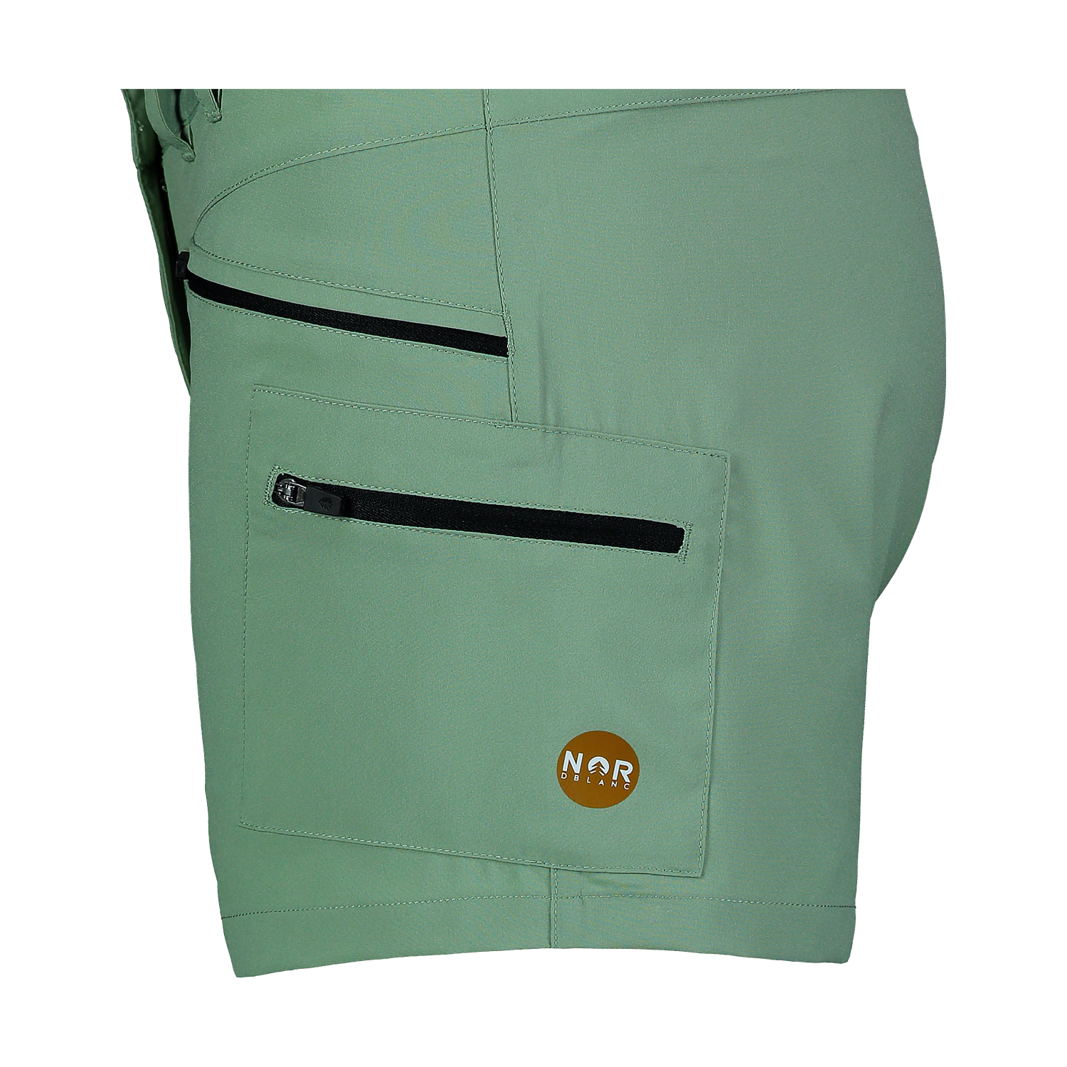 Light outdoor shorts women's - SIMPLICITY green-5