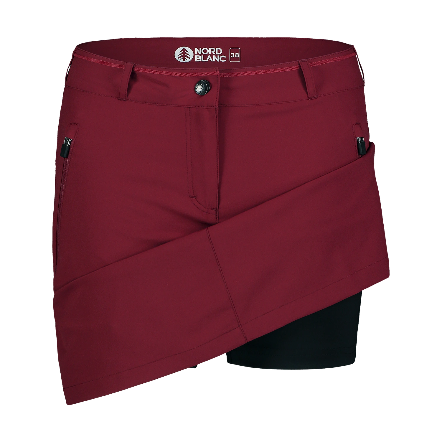Sport skorts women's - ENIGMATIC red-6