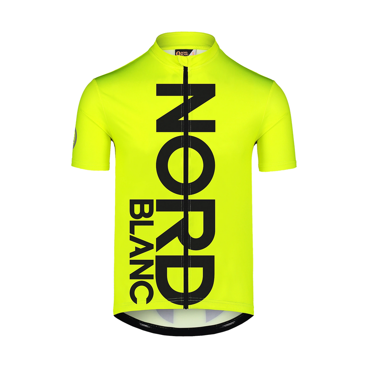 Bike jersey men's - LOGO yellow