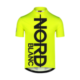 Bike jersey men's - LOGO yellow