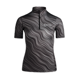 Radtrikot Damen - DESERT schwarz