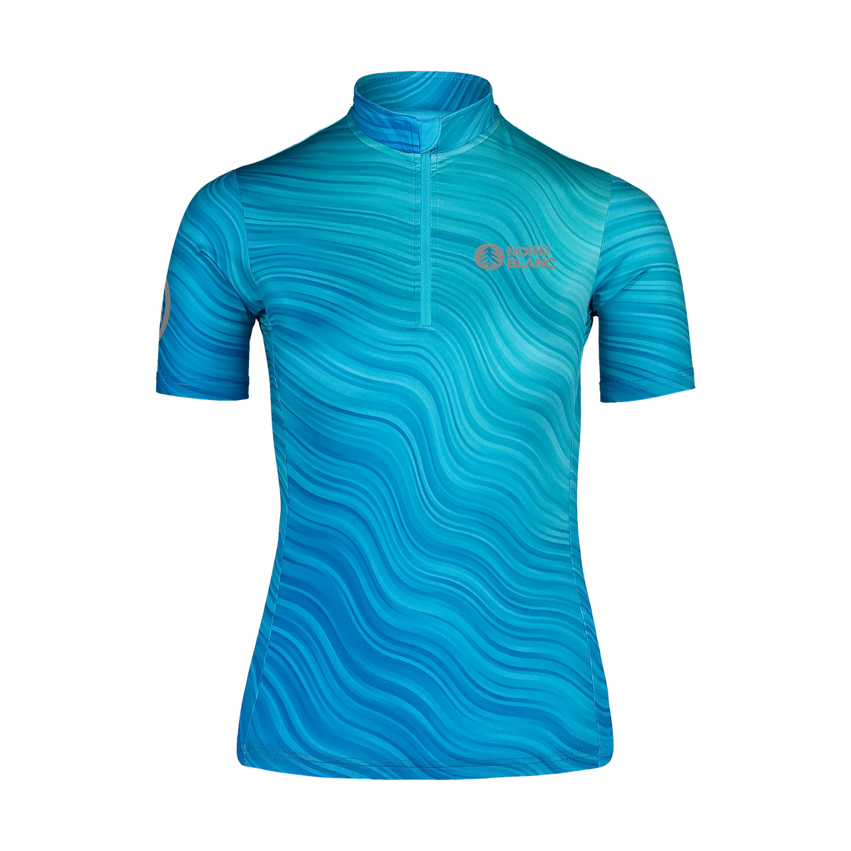Radtrikot Damen - DESERT blau
