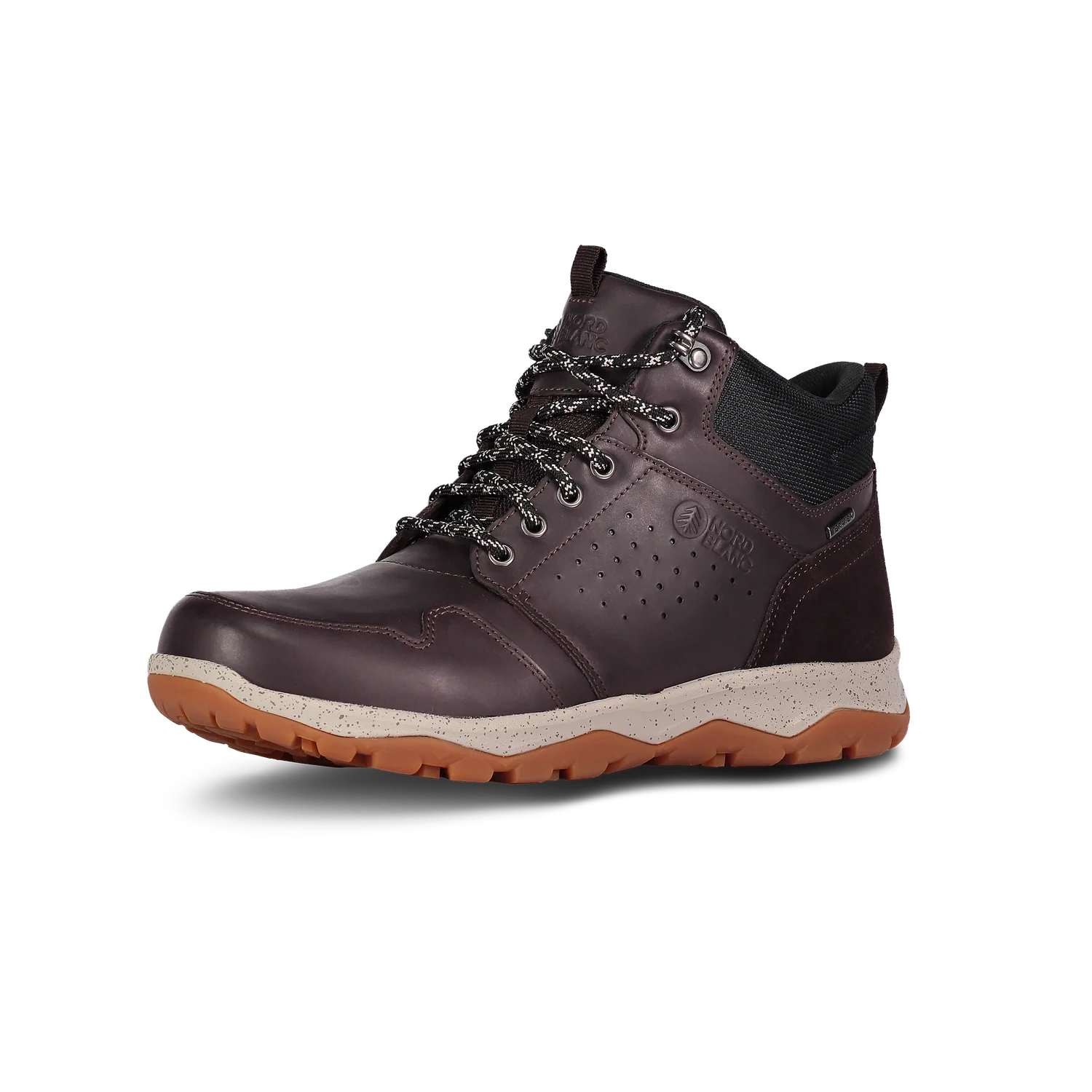 Outdoor leather shoes men's - FUTURO brown-2