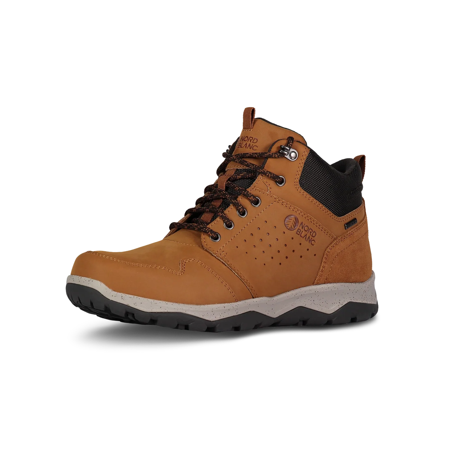 Outdoor leather shoes men's - FUTURO brown-2