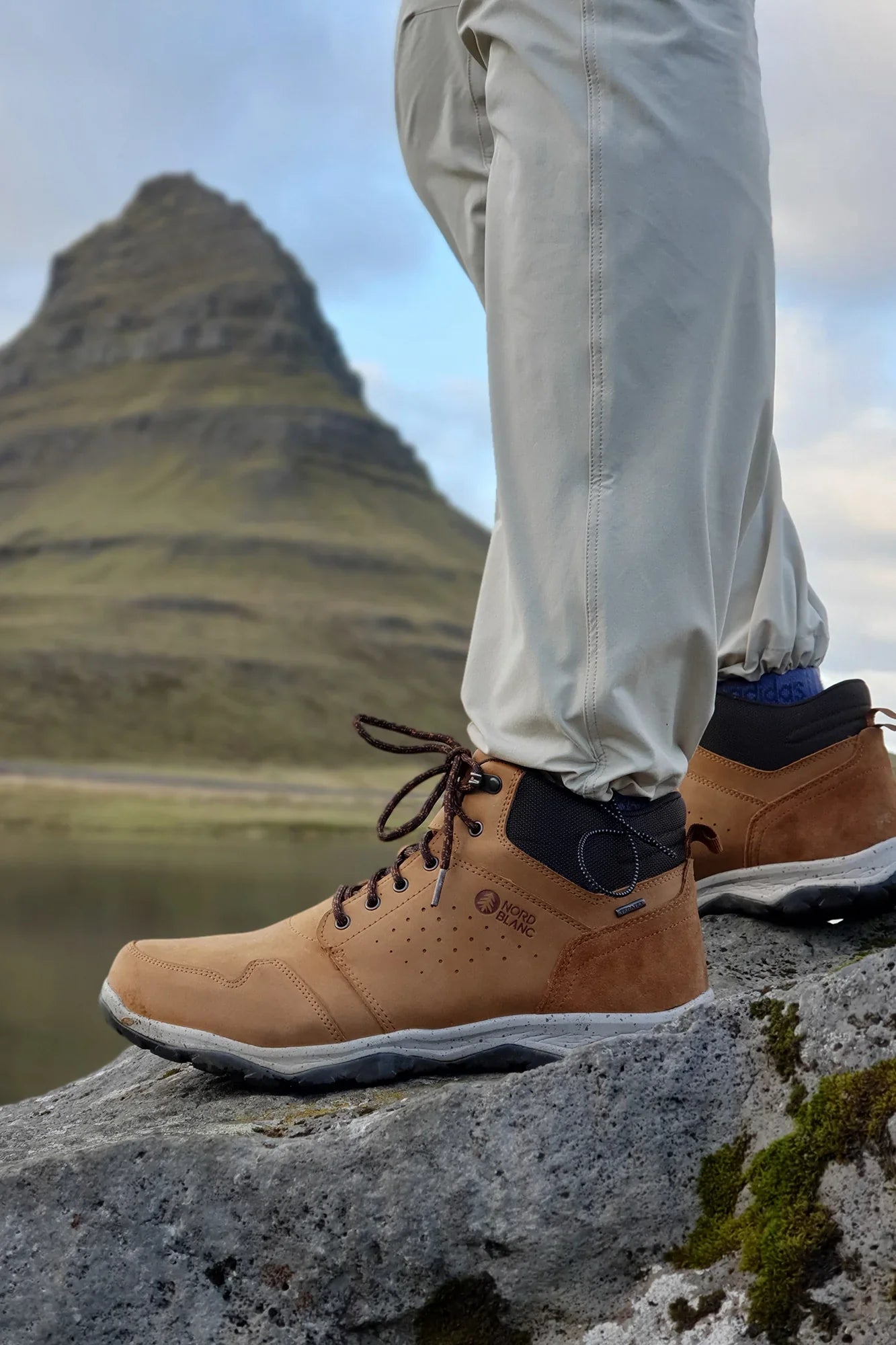 Outdoor leather shoes men's - FUTURO brown-3