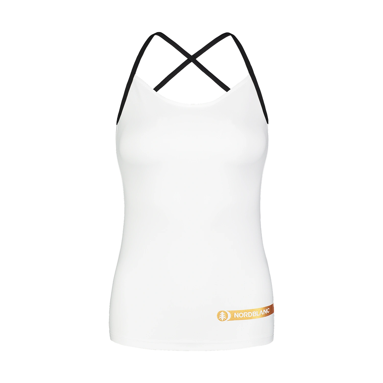 Funktions Tank-Top Damen - STRAPPY weiß