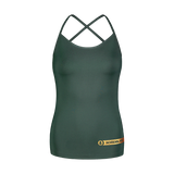 Maiou funcțional pentru femei - STRAPPY verde