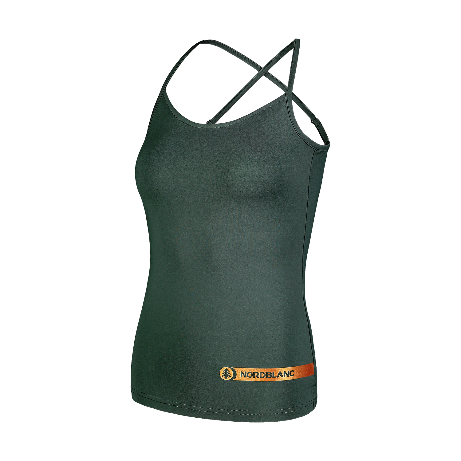 Functional tank top women's - STRAPPY green-6