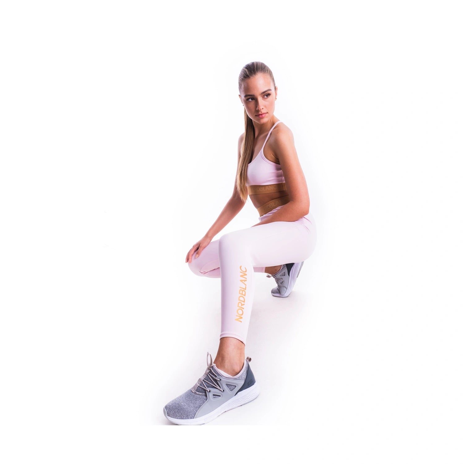 Sports leggings women's - FLEXIBILITY pink-3