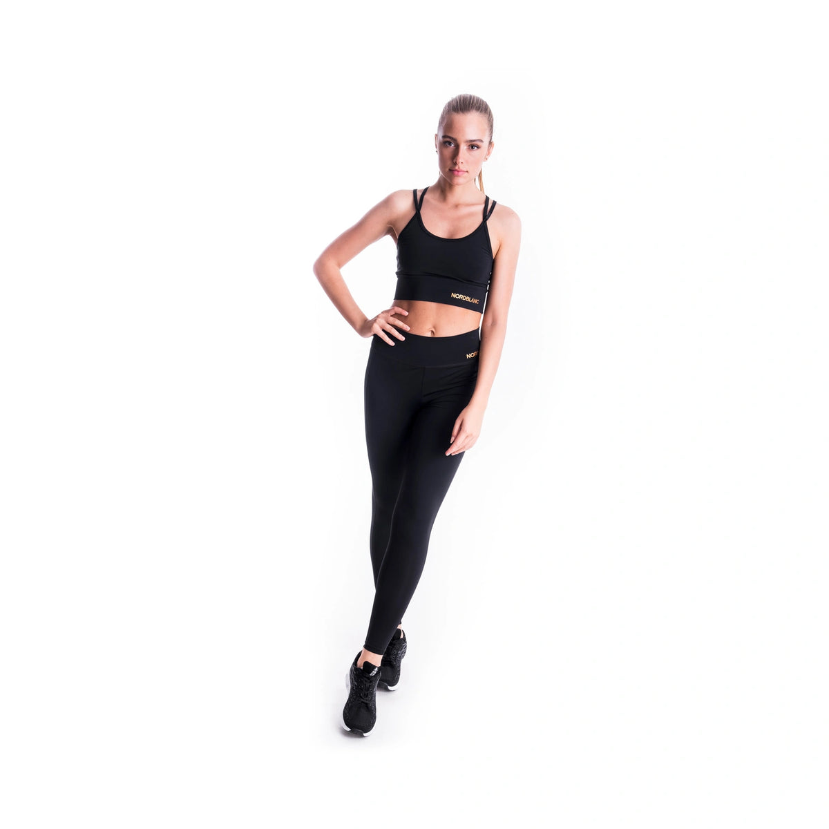 Sports leggings women's - SELF black – image 2