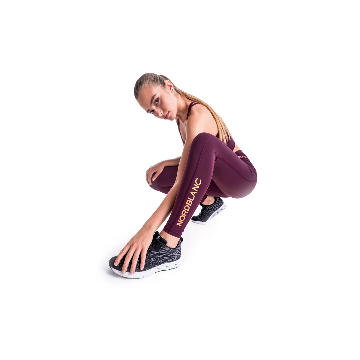 Sports leggings women's - SELF violet – image 3