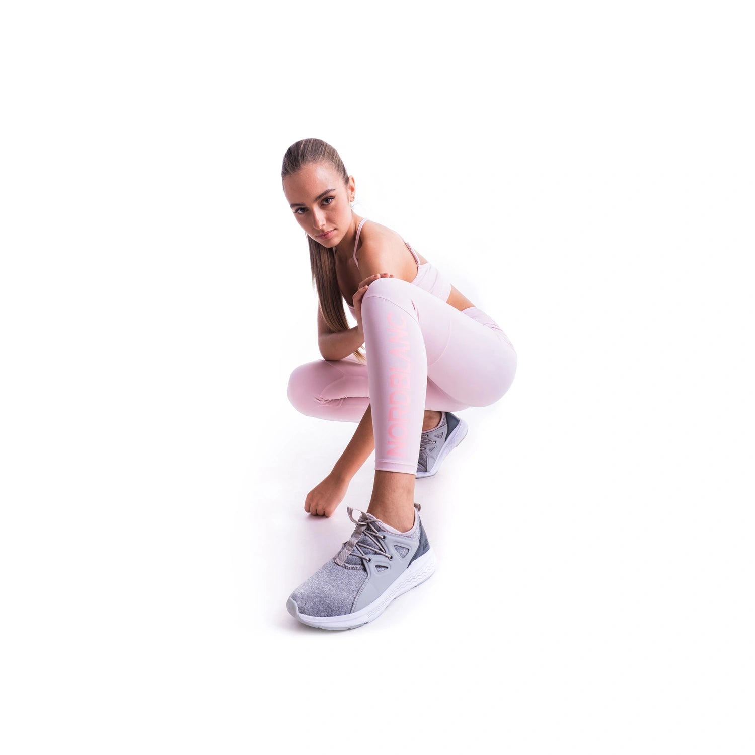 Sports leggings women's - STRETCH pink-3
