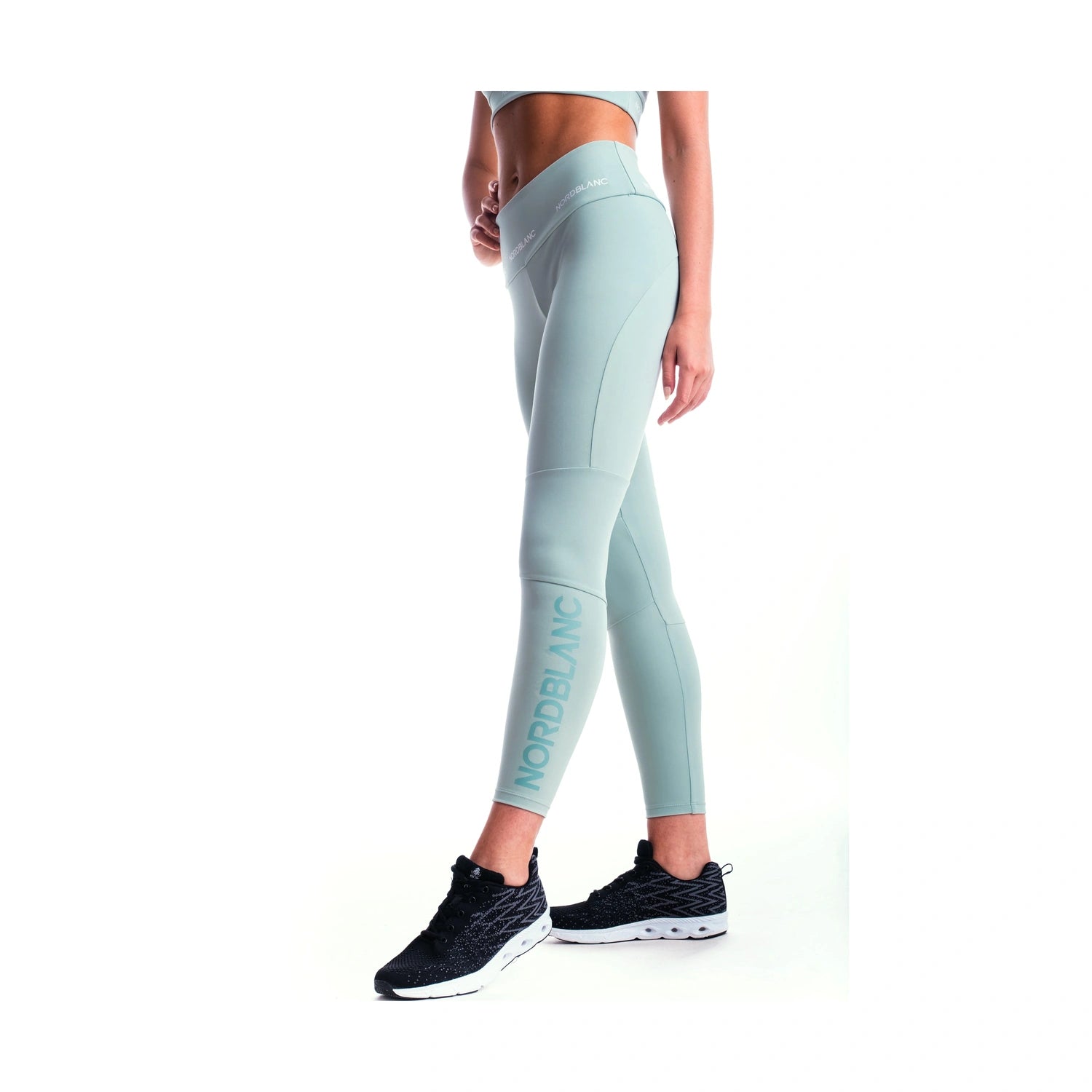 Sports leggings women's - STRETCH green-4