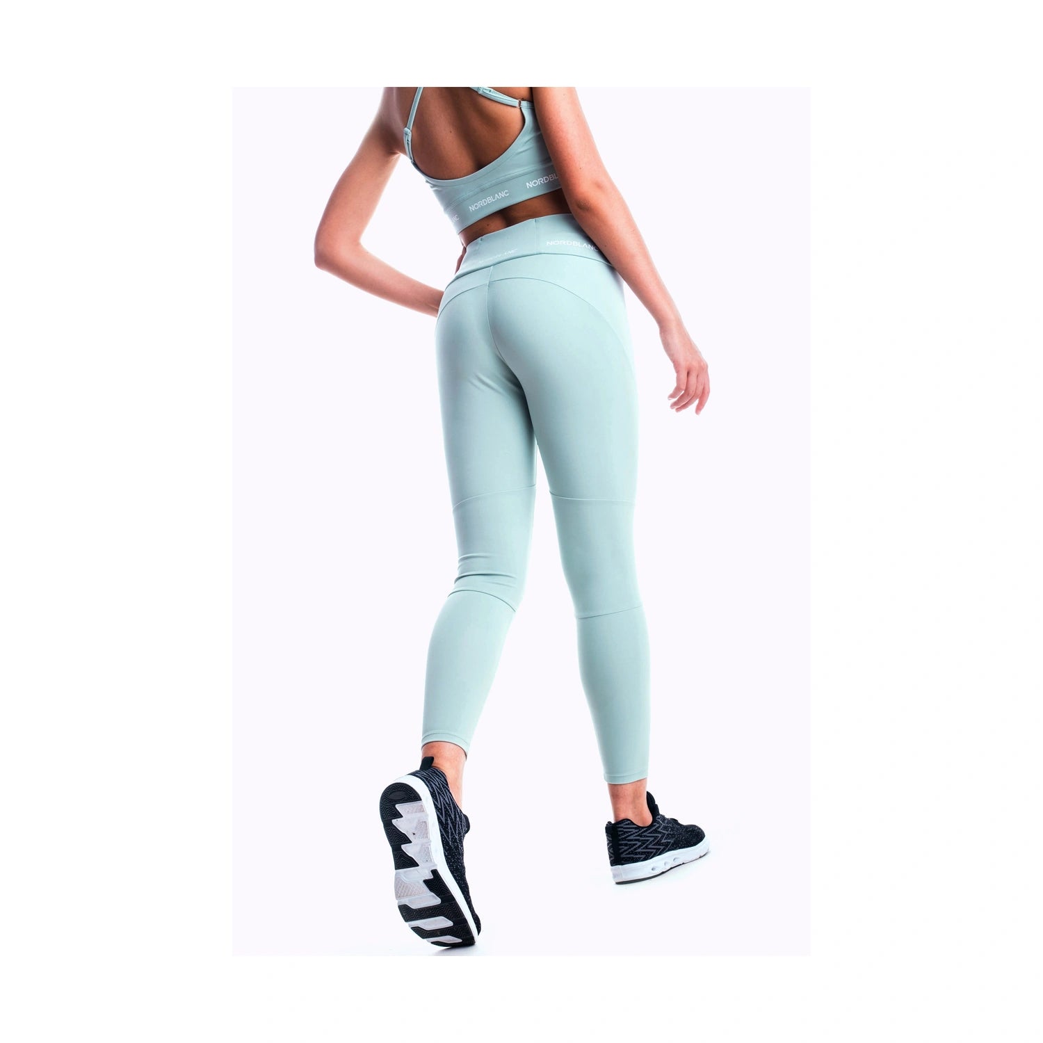 Sports leggings women's - STRETCH green-5