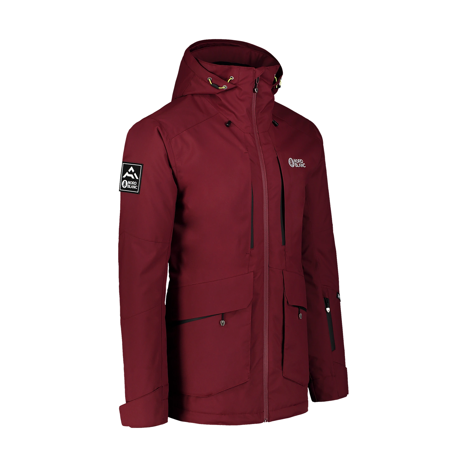 Ski jacket men's - GLACIAL wine red-2