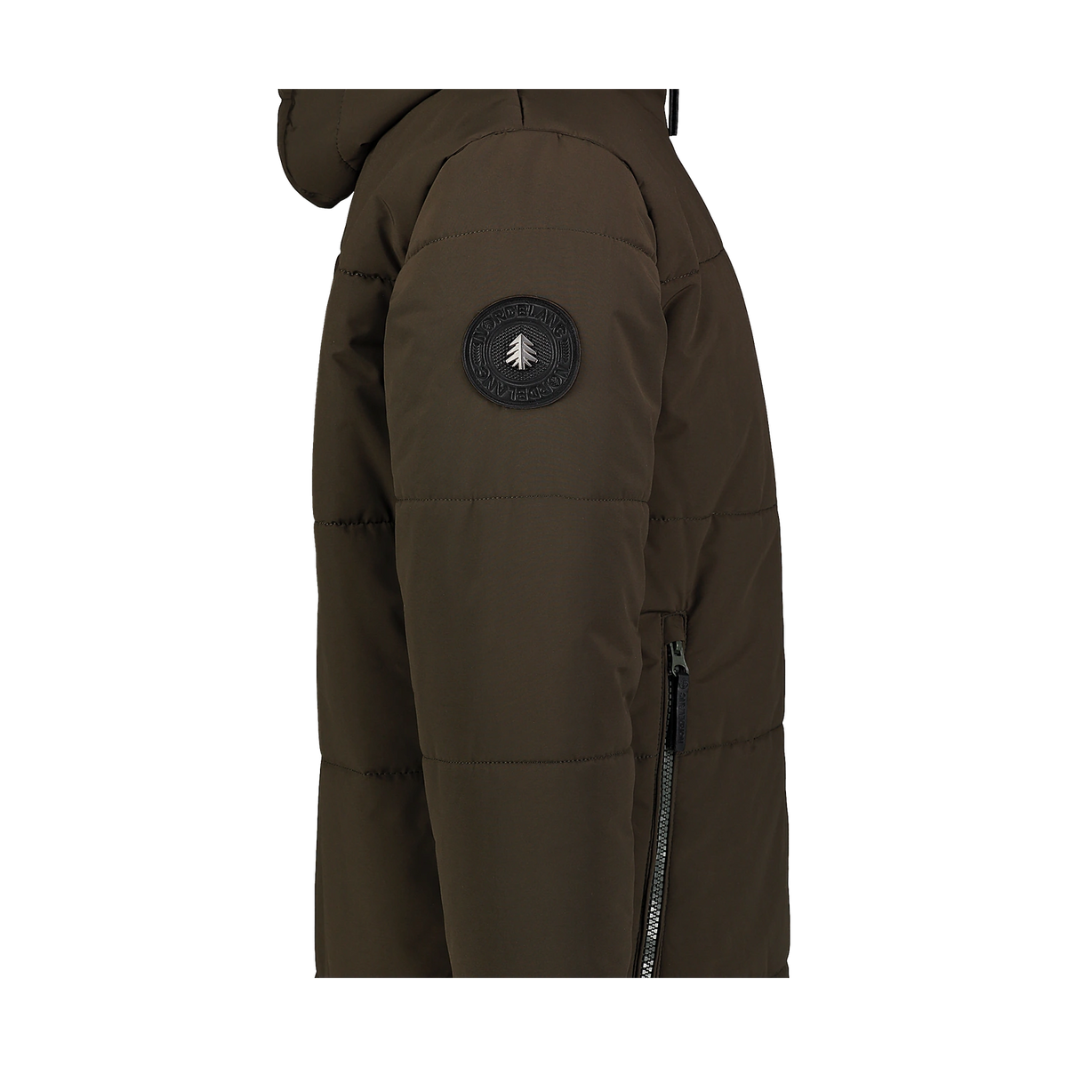 Quilted parka men's - UNITY khaki – image 4