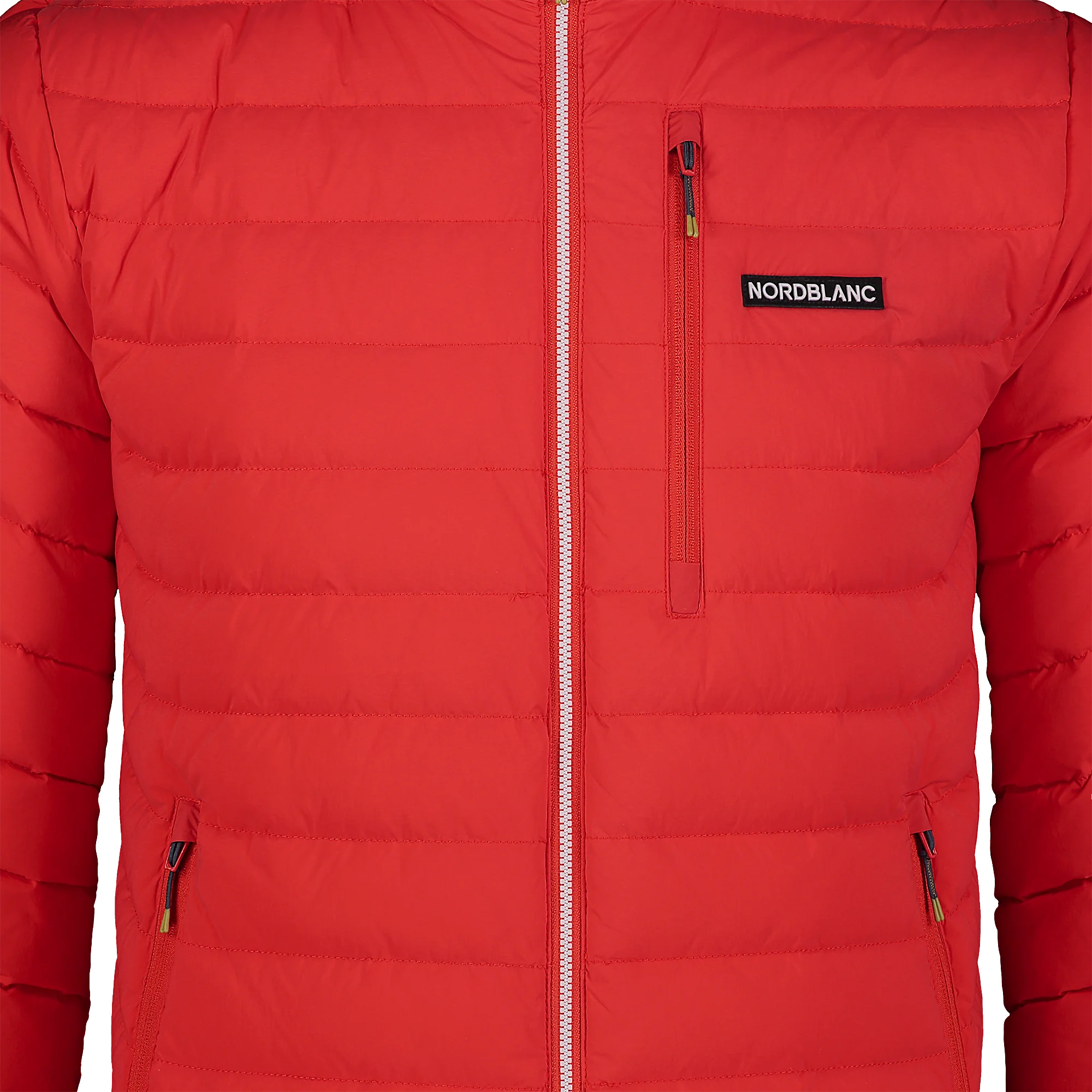 Daunenjacke Herren - PATHWAY rot-6