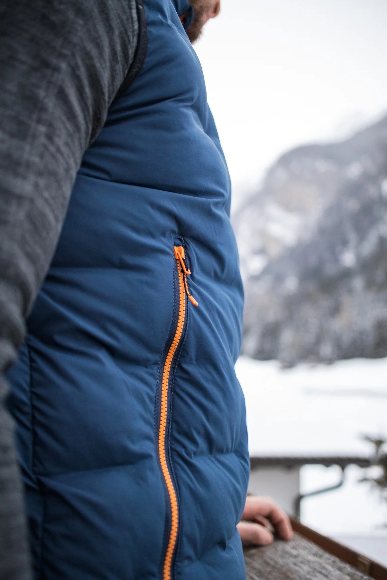 Winterweste Herren - CHASM blau-6