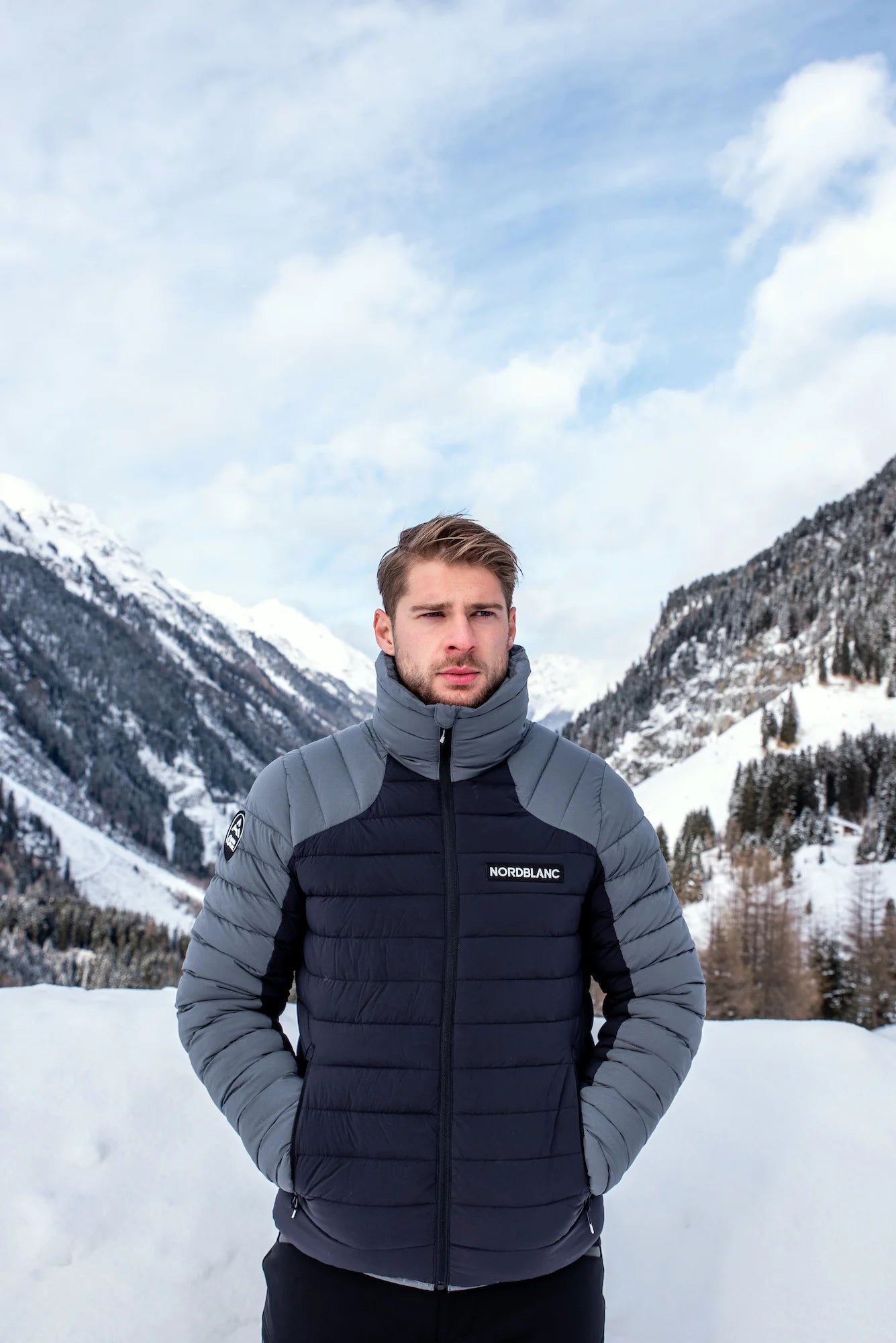 Winterjacke Herren - BOLSTER schwarz-3