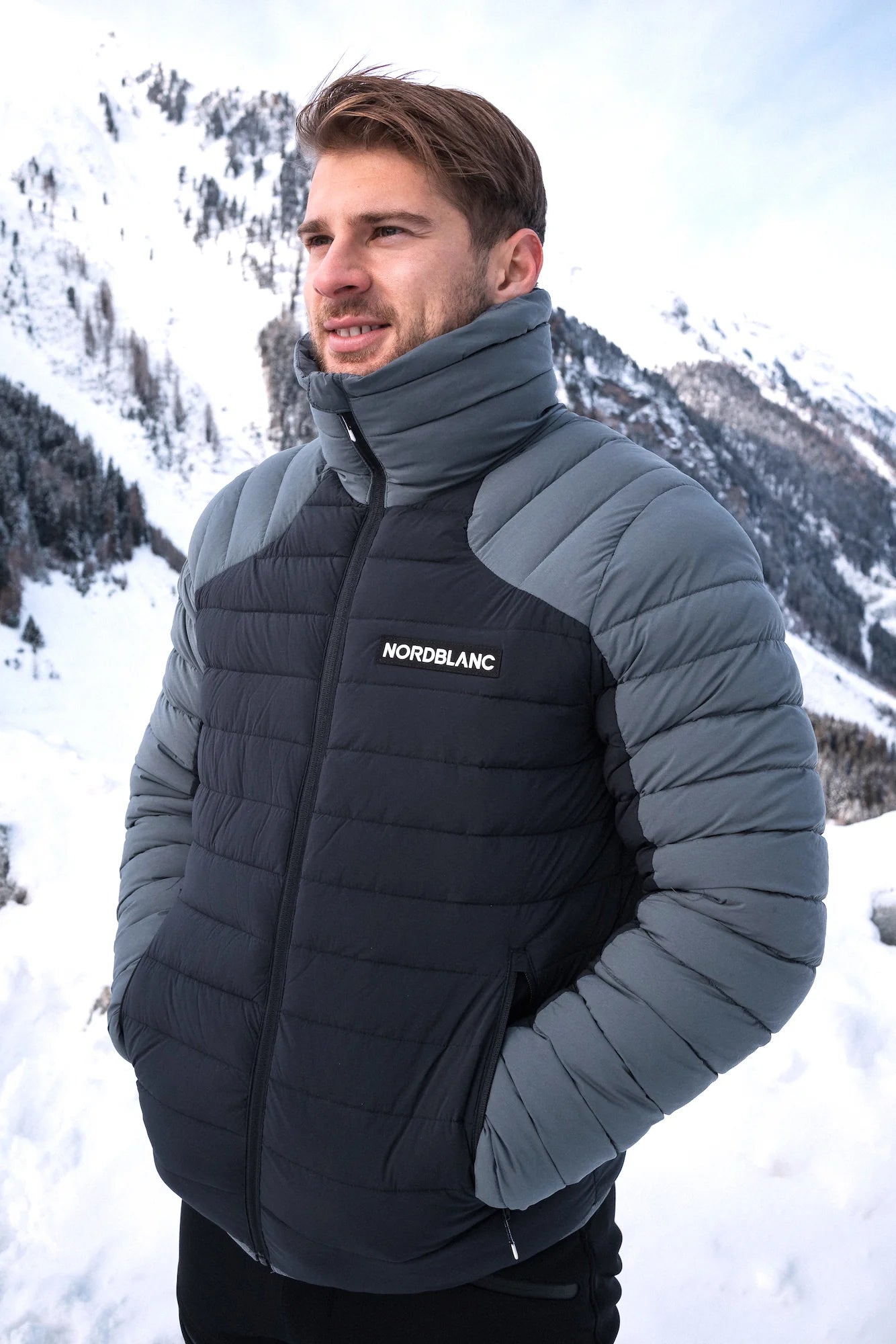 Winterjacke Herren - BOLSTER schwarz-4