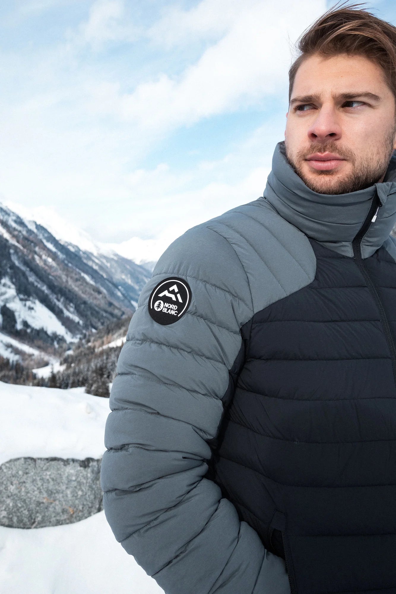 Winterjacke Herren - BOLSTER schwarz-5