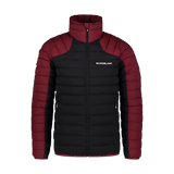 Quilted jacket men's - BOLSTER wine red