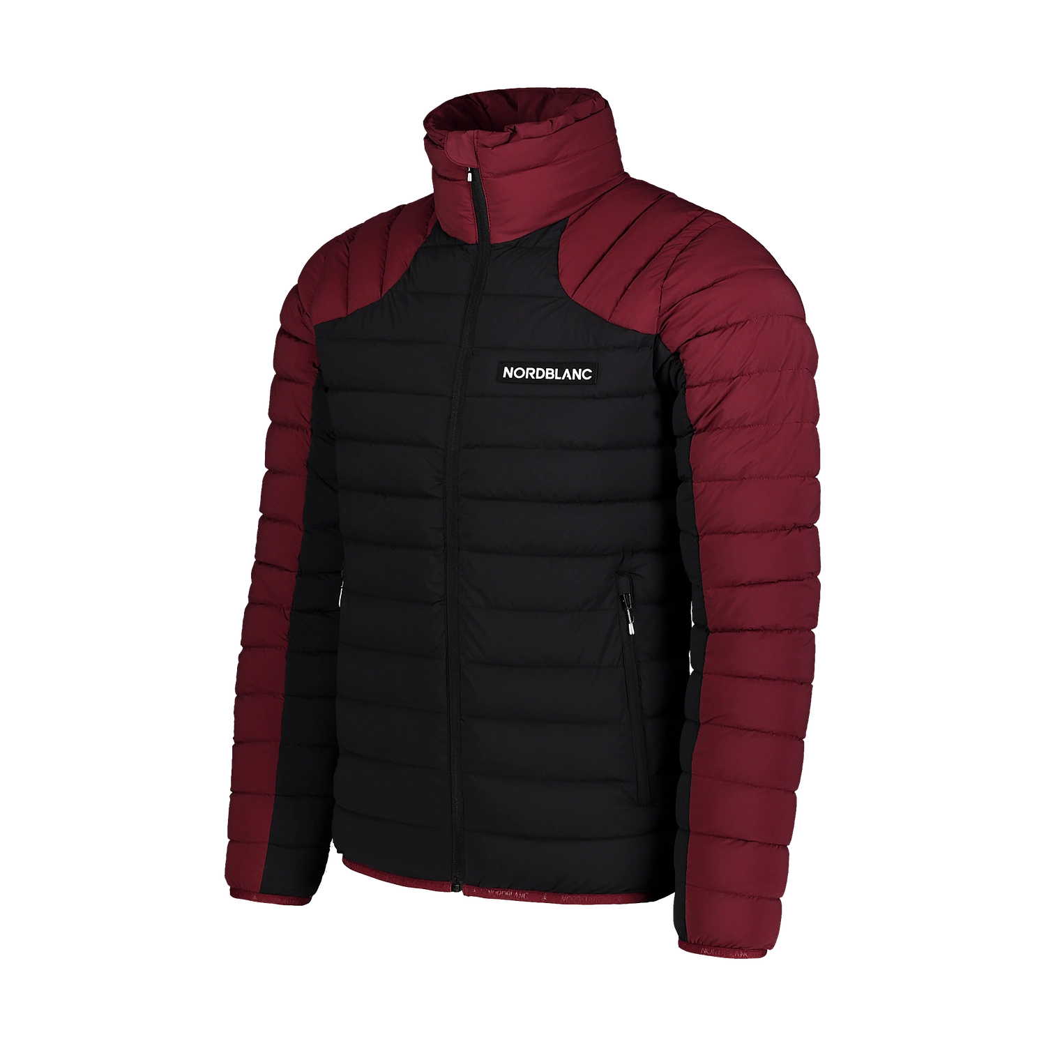 Quilted jacket men's - BOLSTER wine red-3