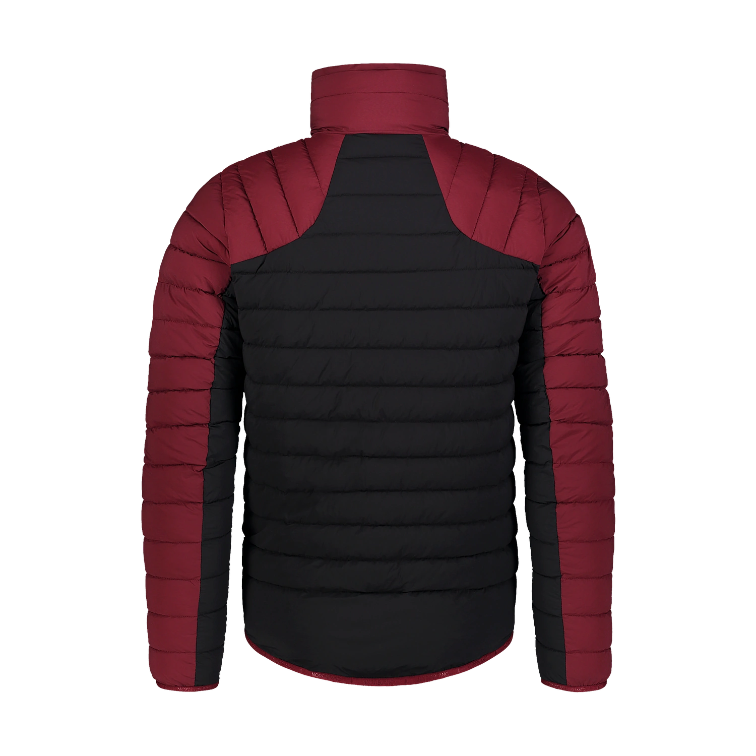 Quilted jacket men's - BOLSTER wine red-5